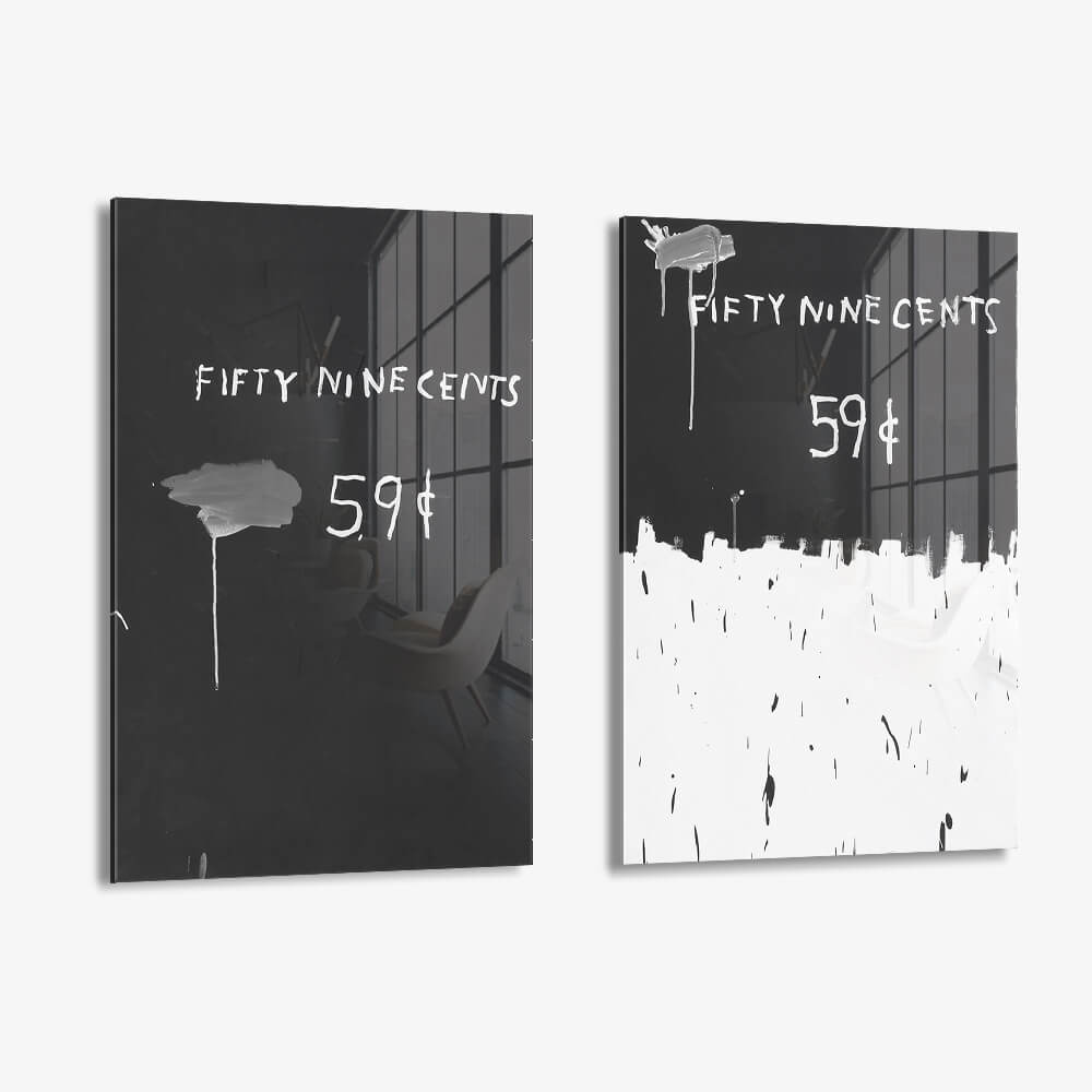 Bundle: "Two For One Dollar" (2x) – Glas