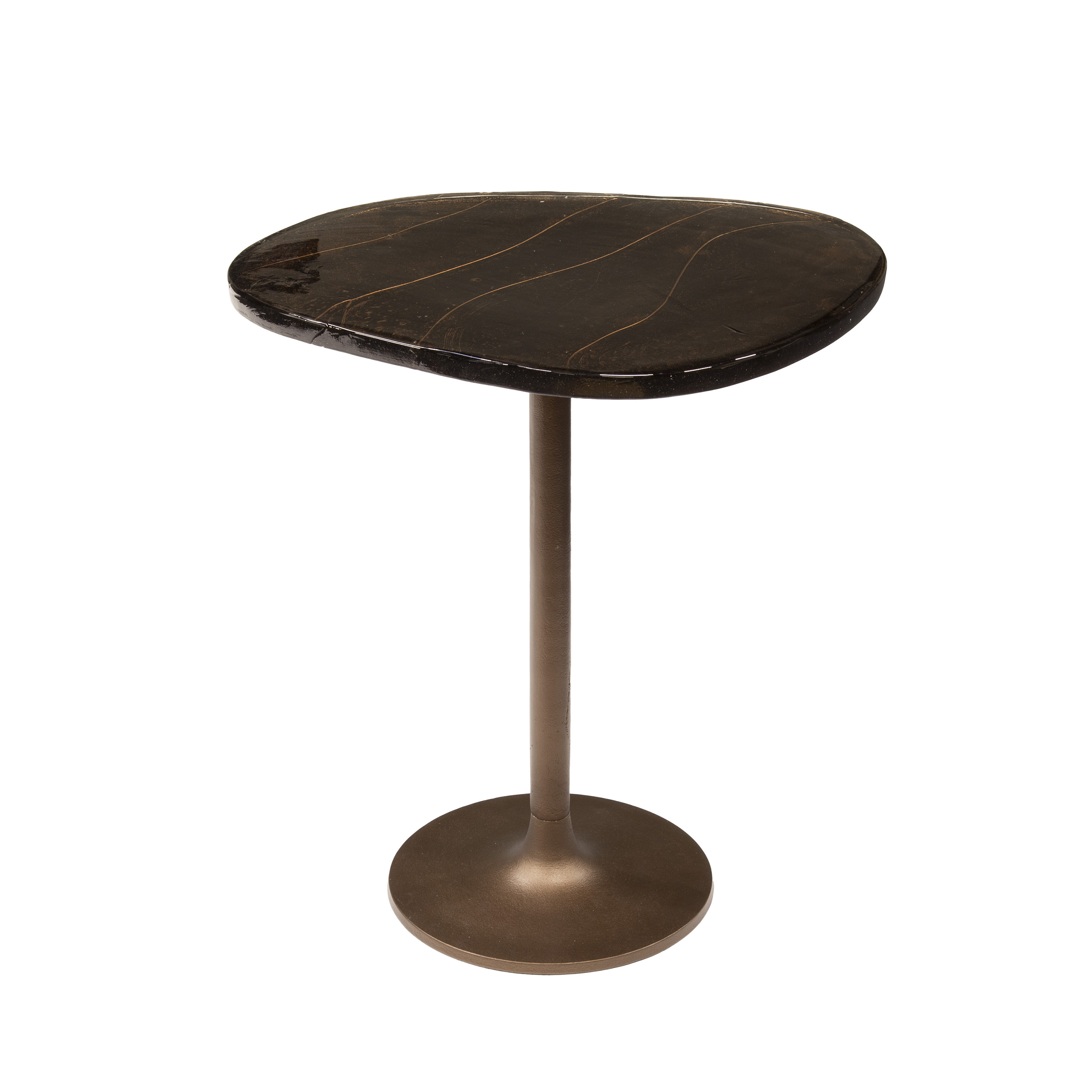 Sidobord Eclipse medium - Antik koppar