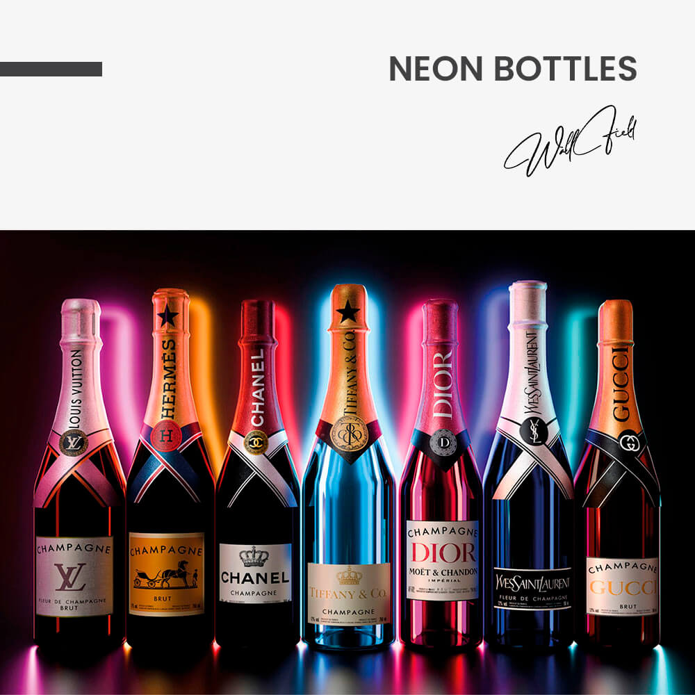 Neon Bottles – Glas
