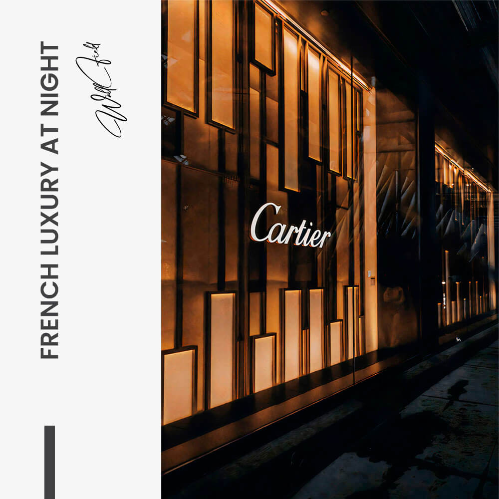 French Luxury at Night – Glas