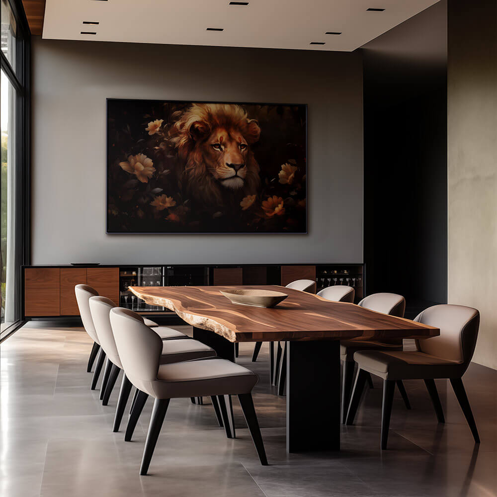 "The Painted Lion"