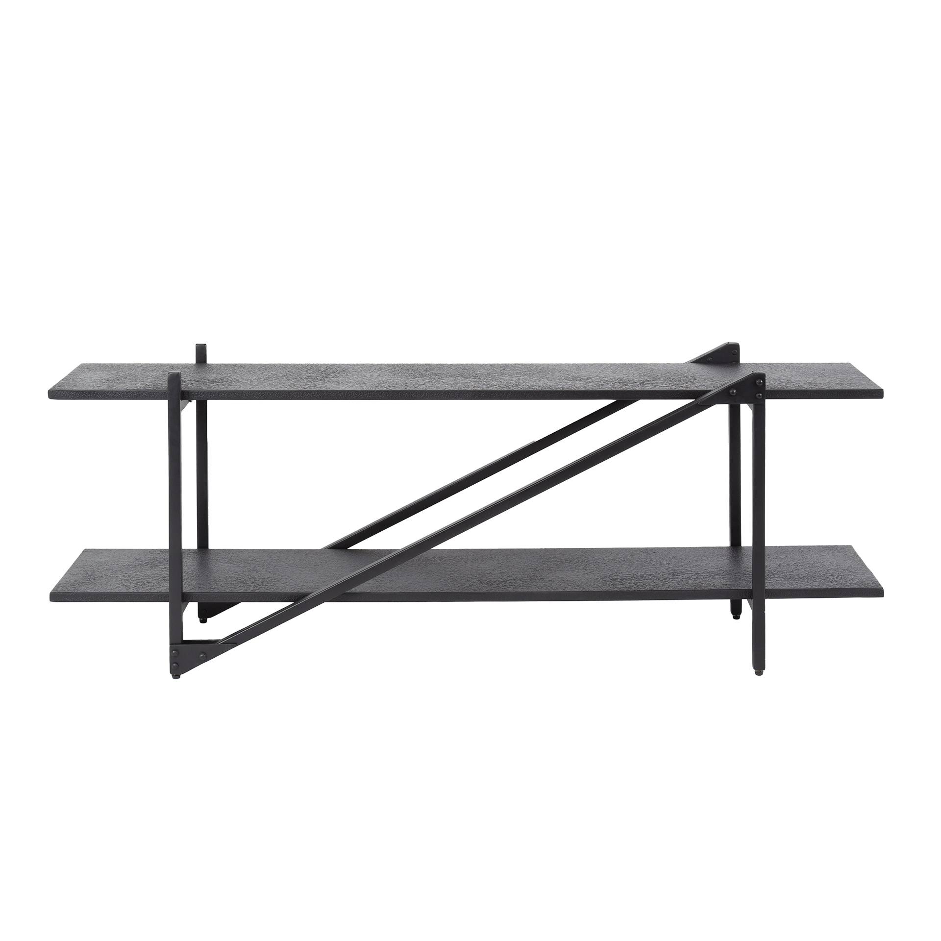 TV-skåp Piega 140 cm - Grå