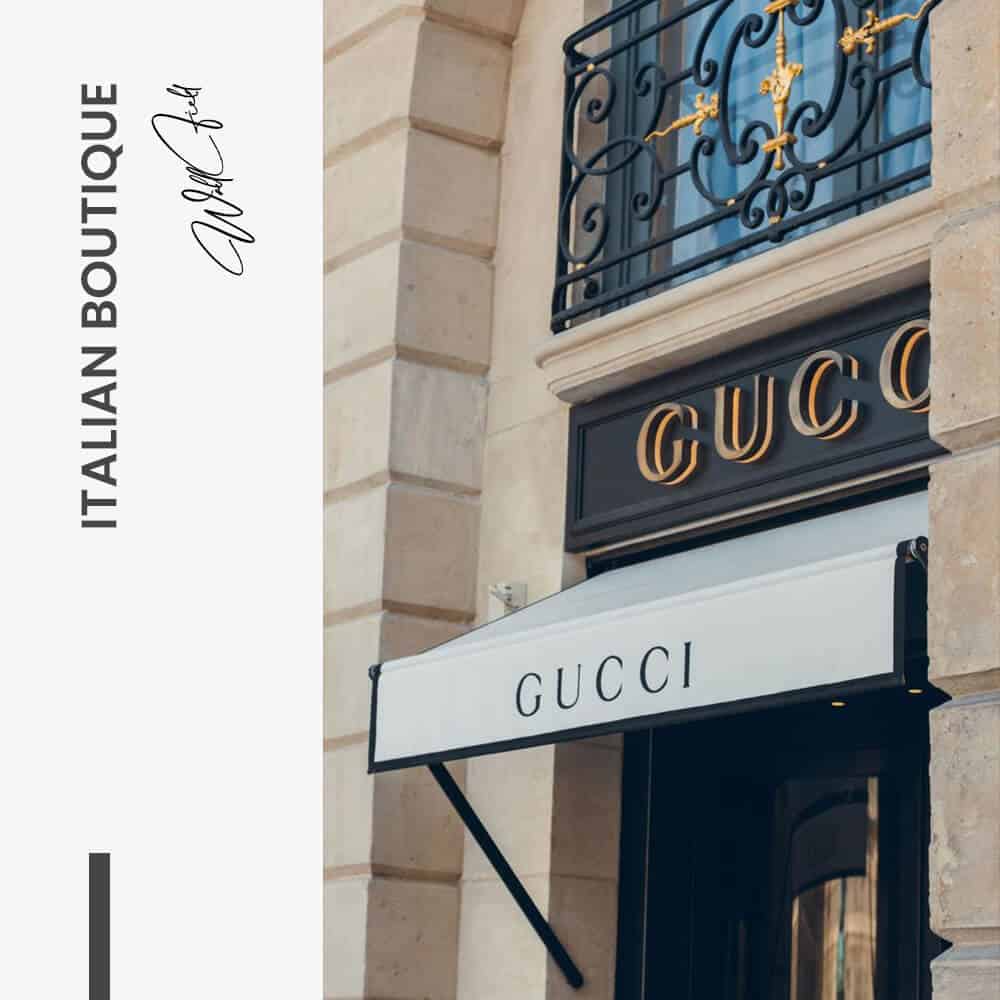 Italian Boutique - Glas
