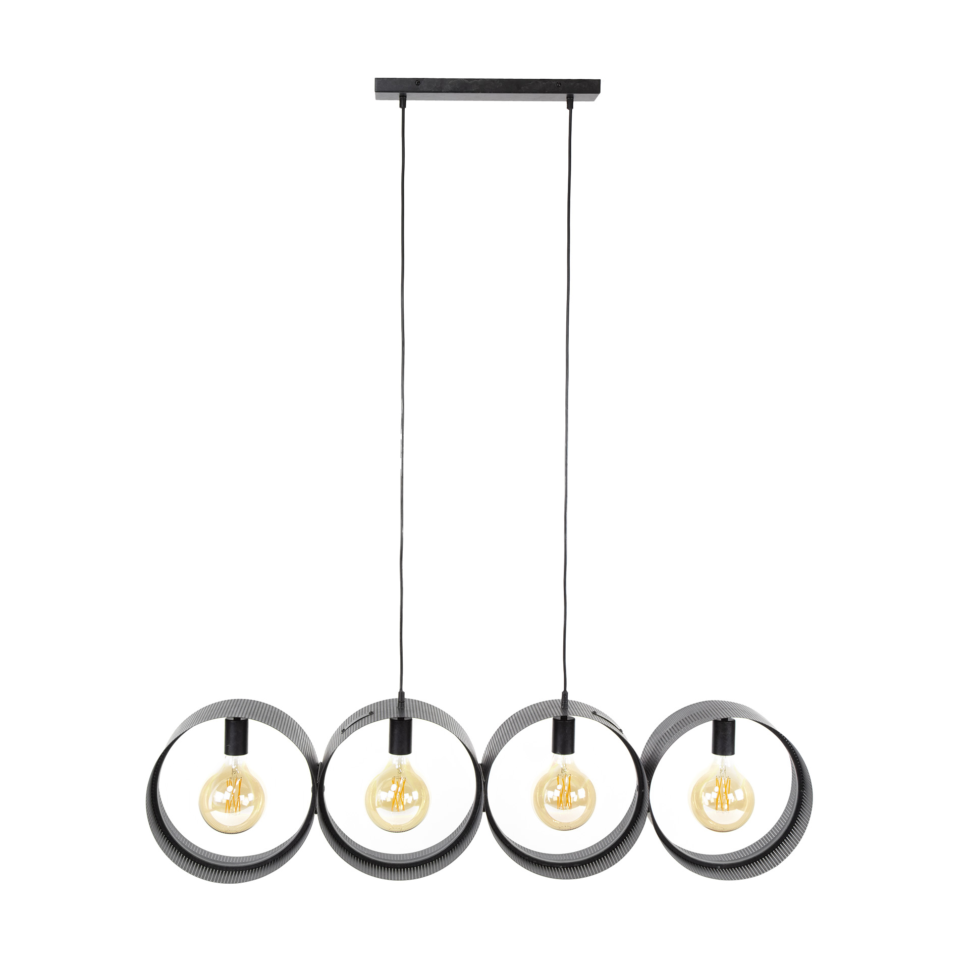 Hänglampa Ringnät 4-light - Charcoal