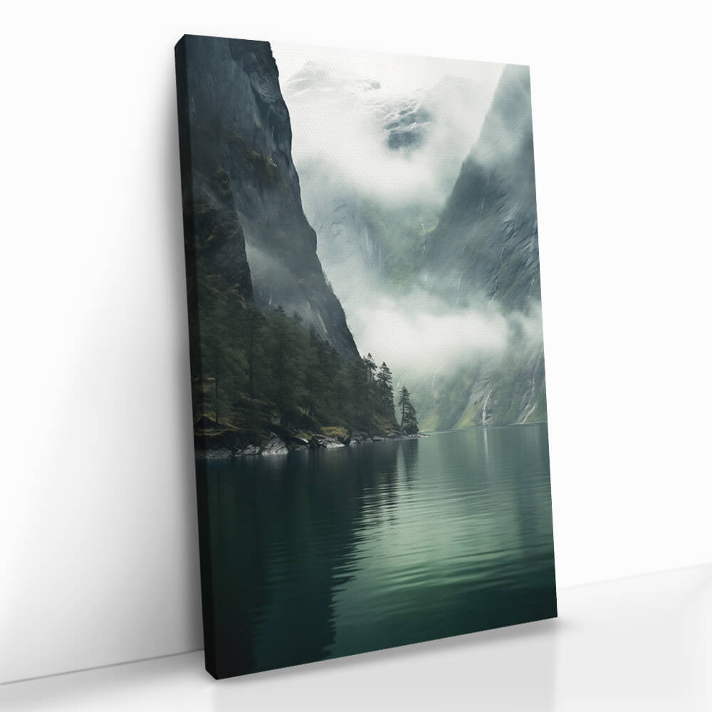 "Misty Lake II"