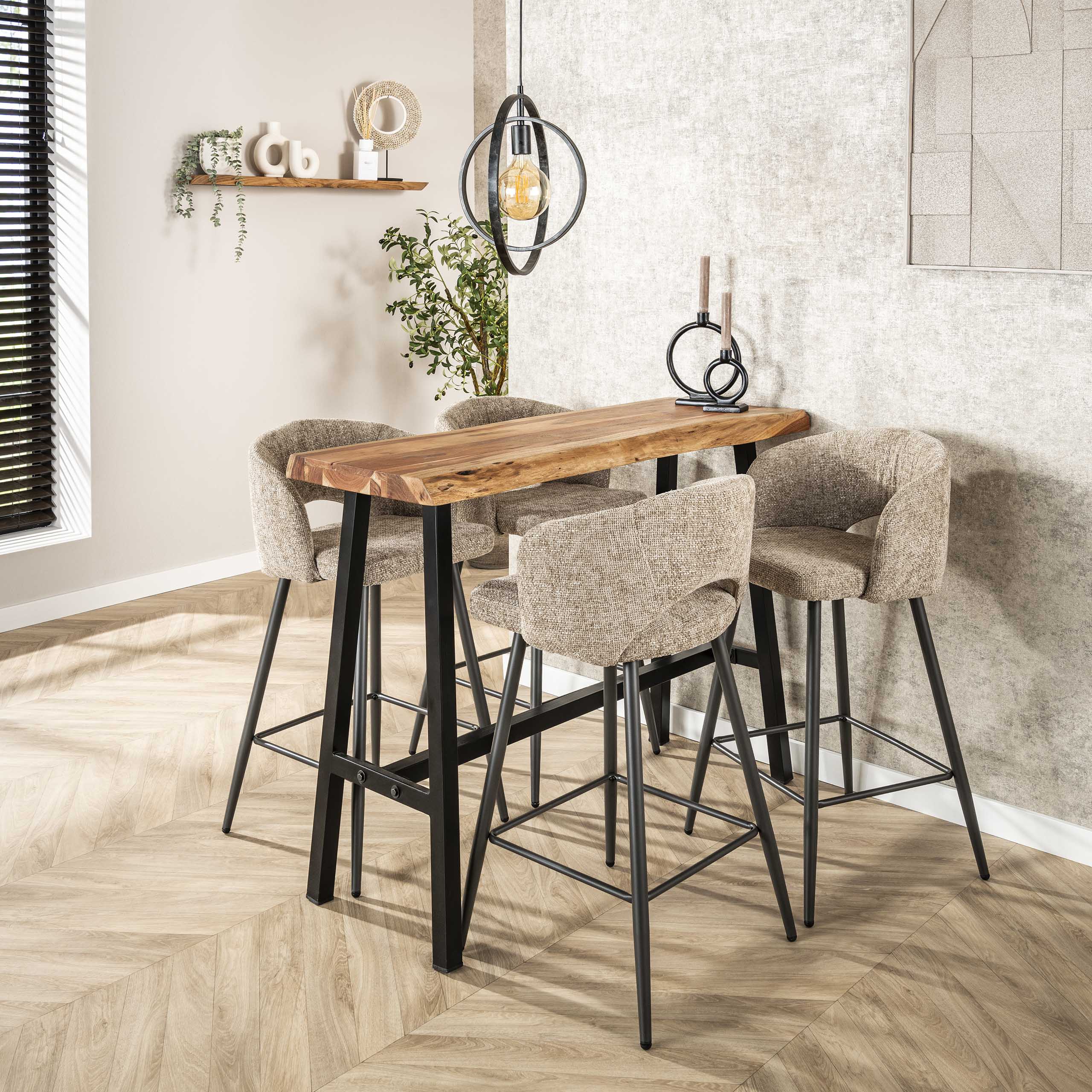 Barstol Salong - packad per 2 - Lastsand