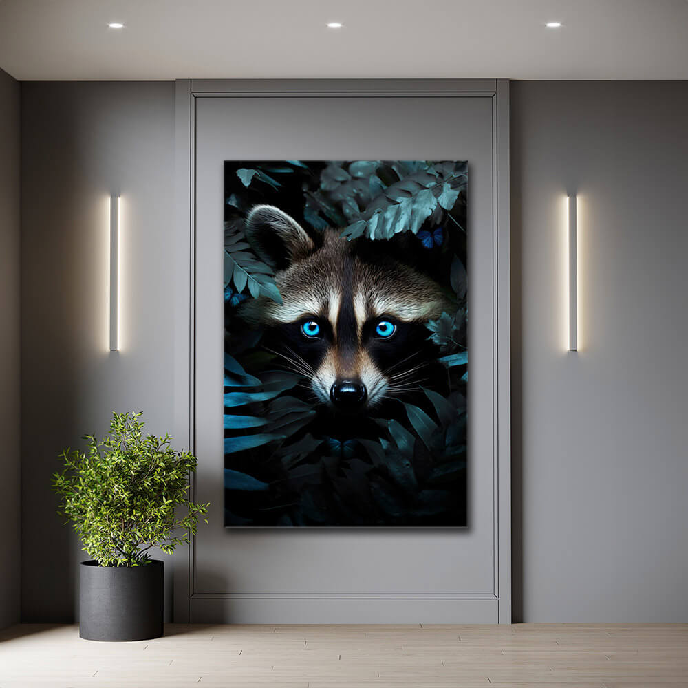 Jungle Raccoon – Glas