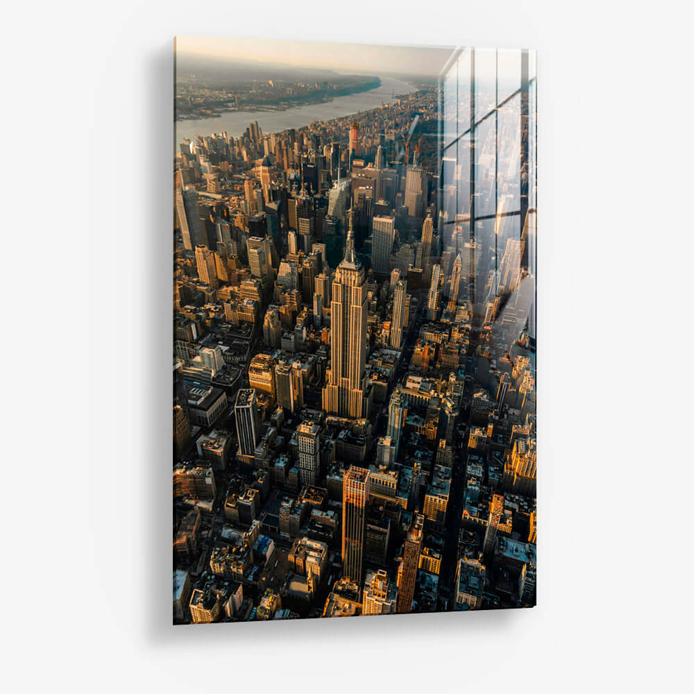 NY Birdview II – Glas