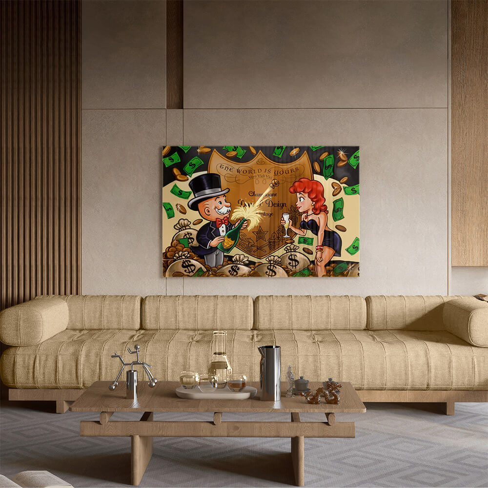 Monopoly Champagne – Glas