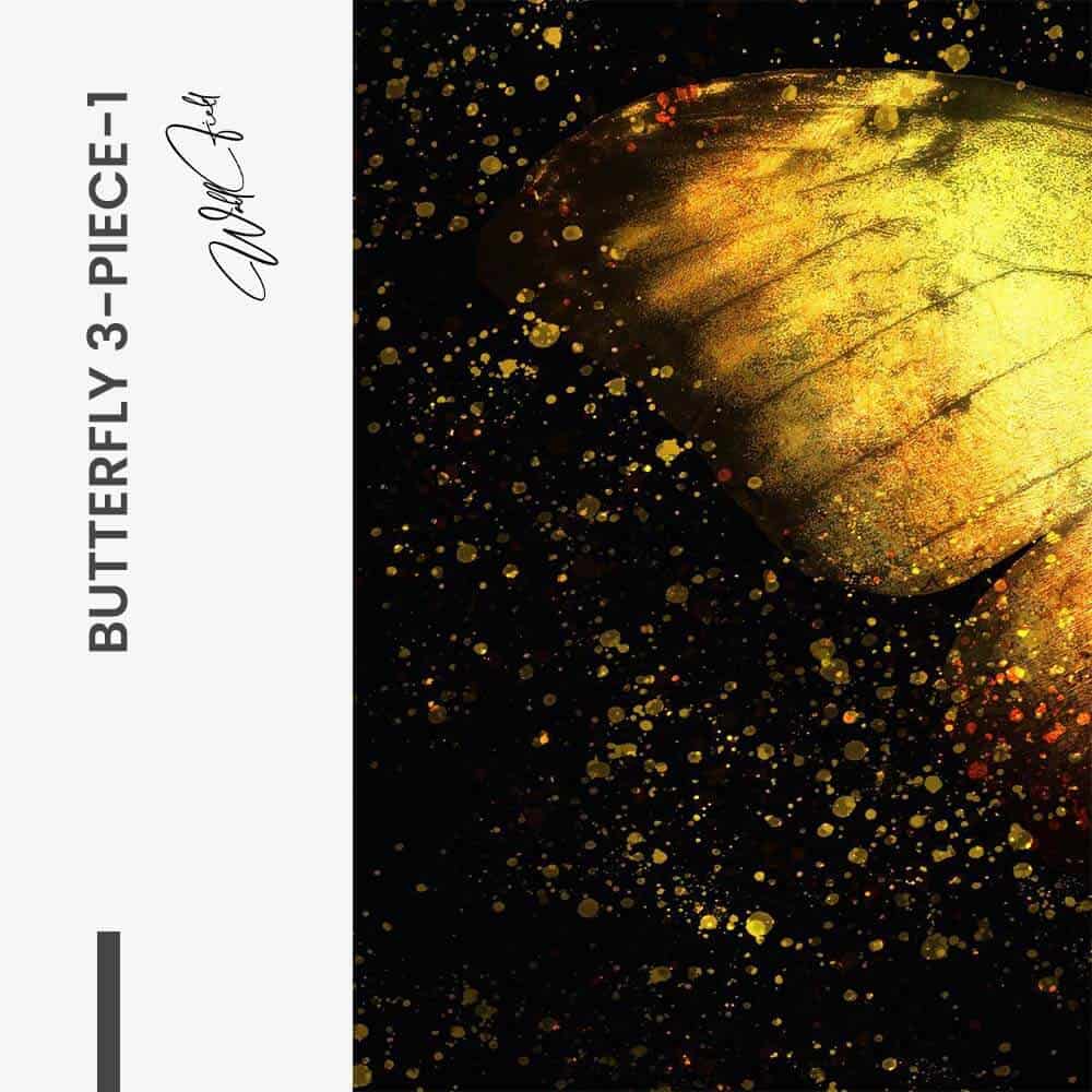 Bundle: "Butterfly 3-Piece" (3x) – Glas