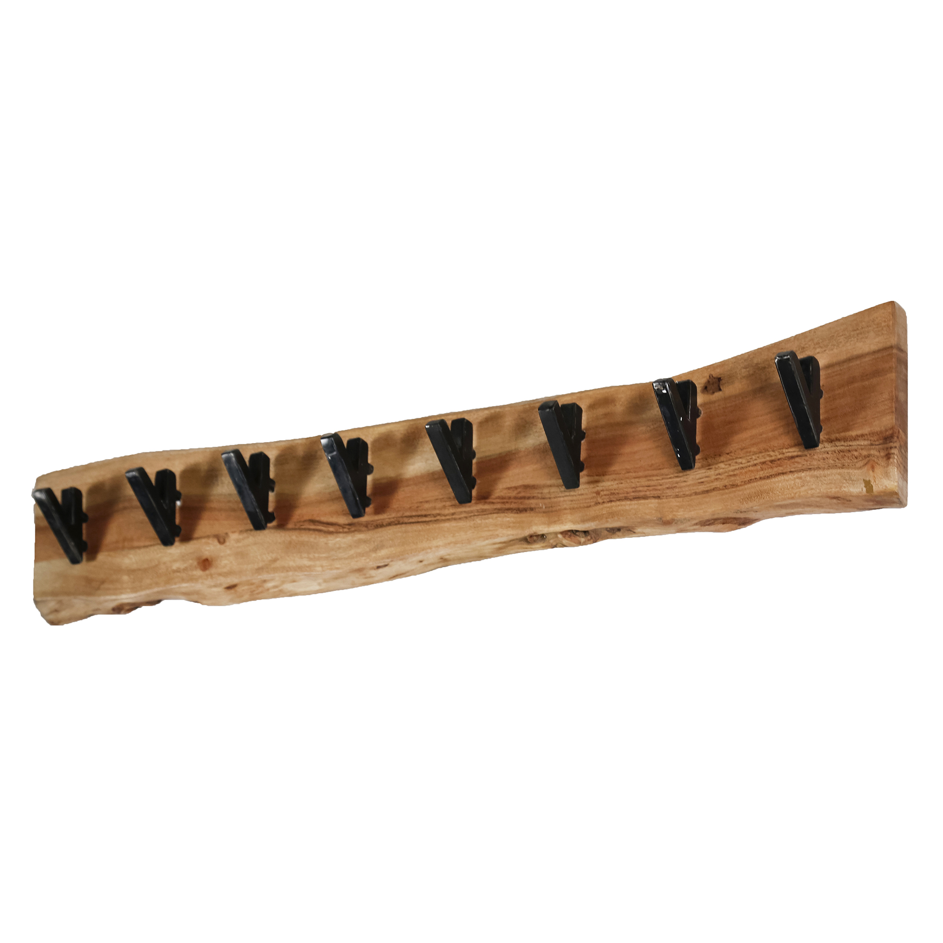 Klädhängare Long Wood 8 krokar