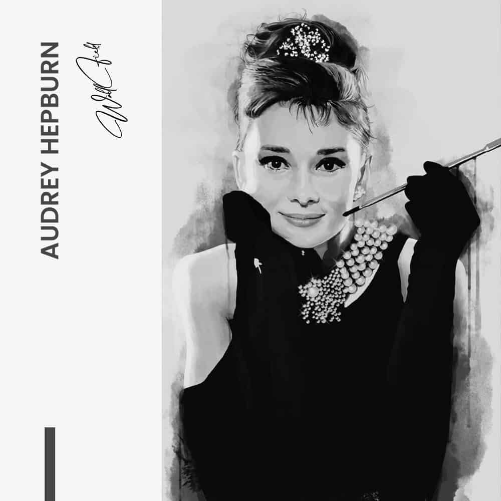 Audrey Hepburn - Glas