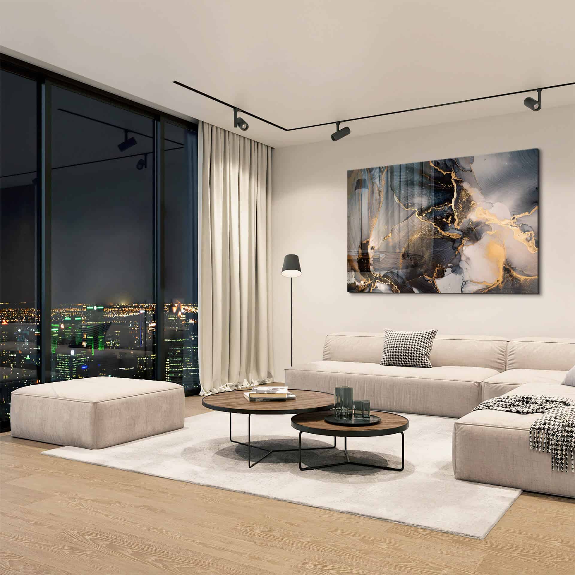 Abstract Marble – Glas
