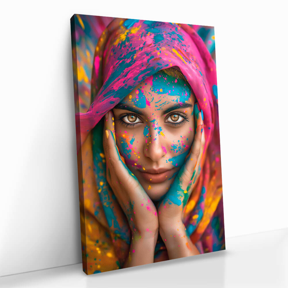 "Colorful Lady"