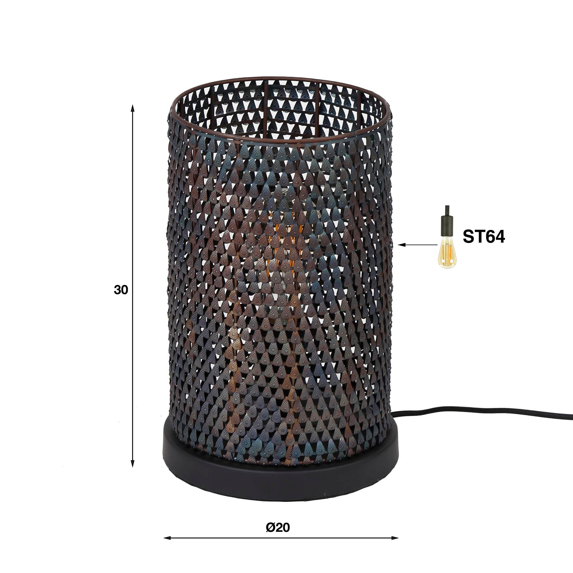 Bordslampa Punch