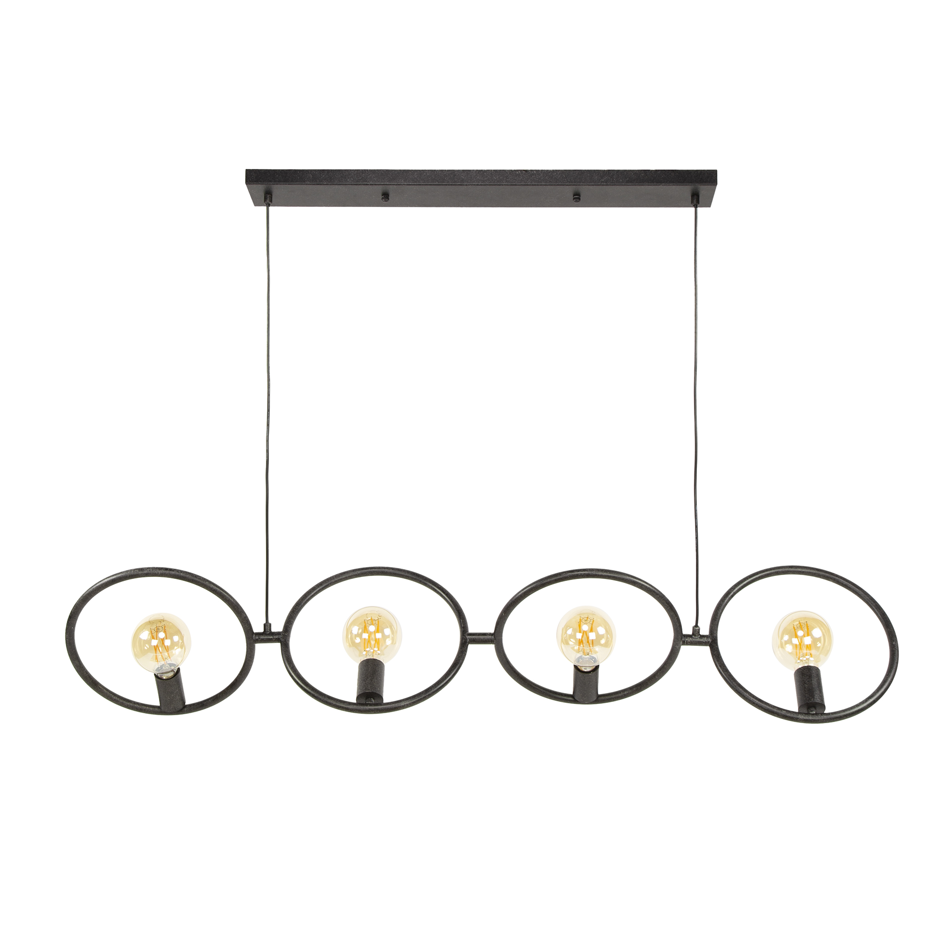 Hänglampa Loop 4-light Artic svart