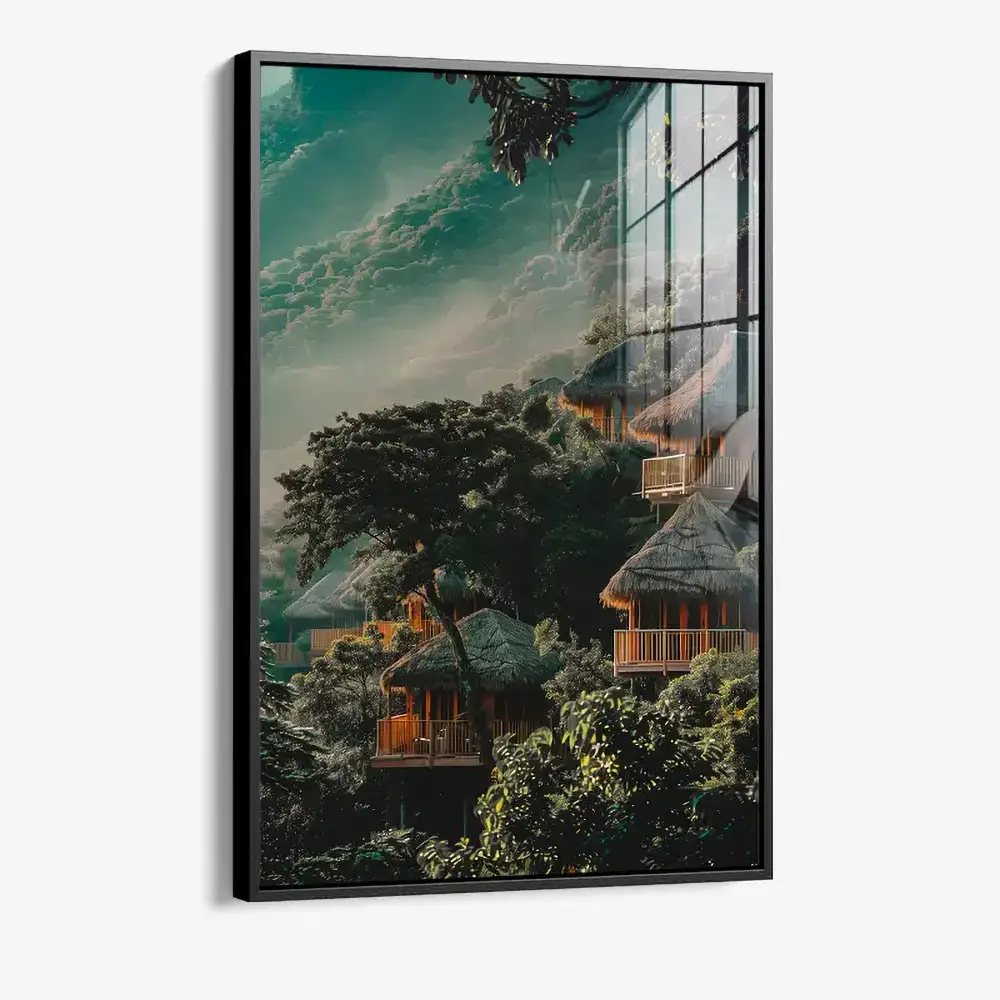 Jungle Stilt Haven – Glas