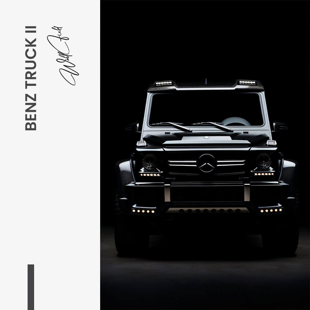 Benz Truck II – Glas