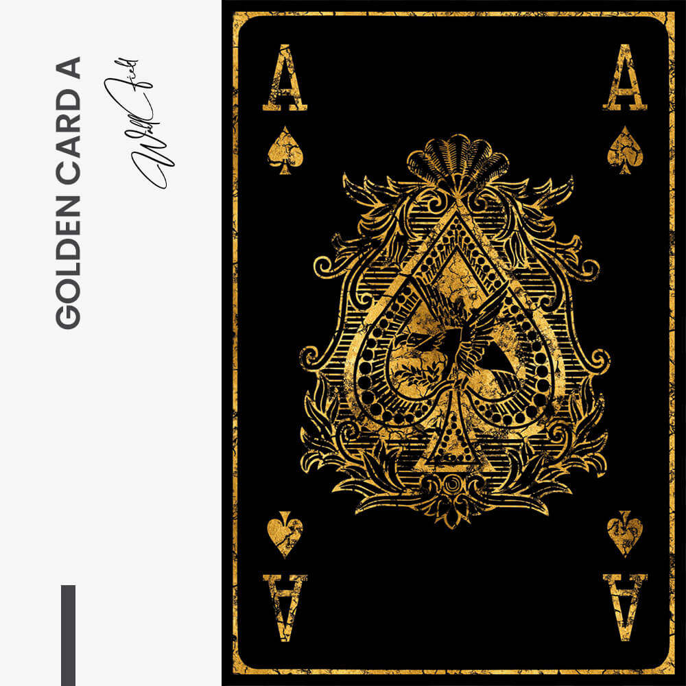 Golden Card A – Glas