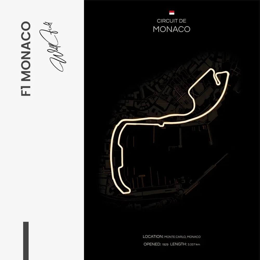 F1 Monaco – Glas
