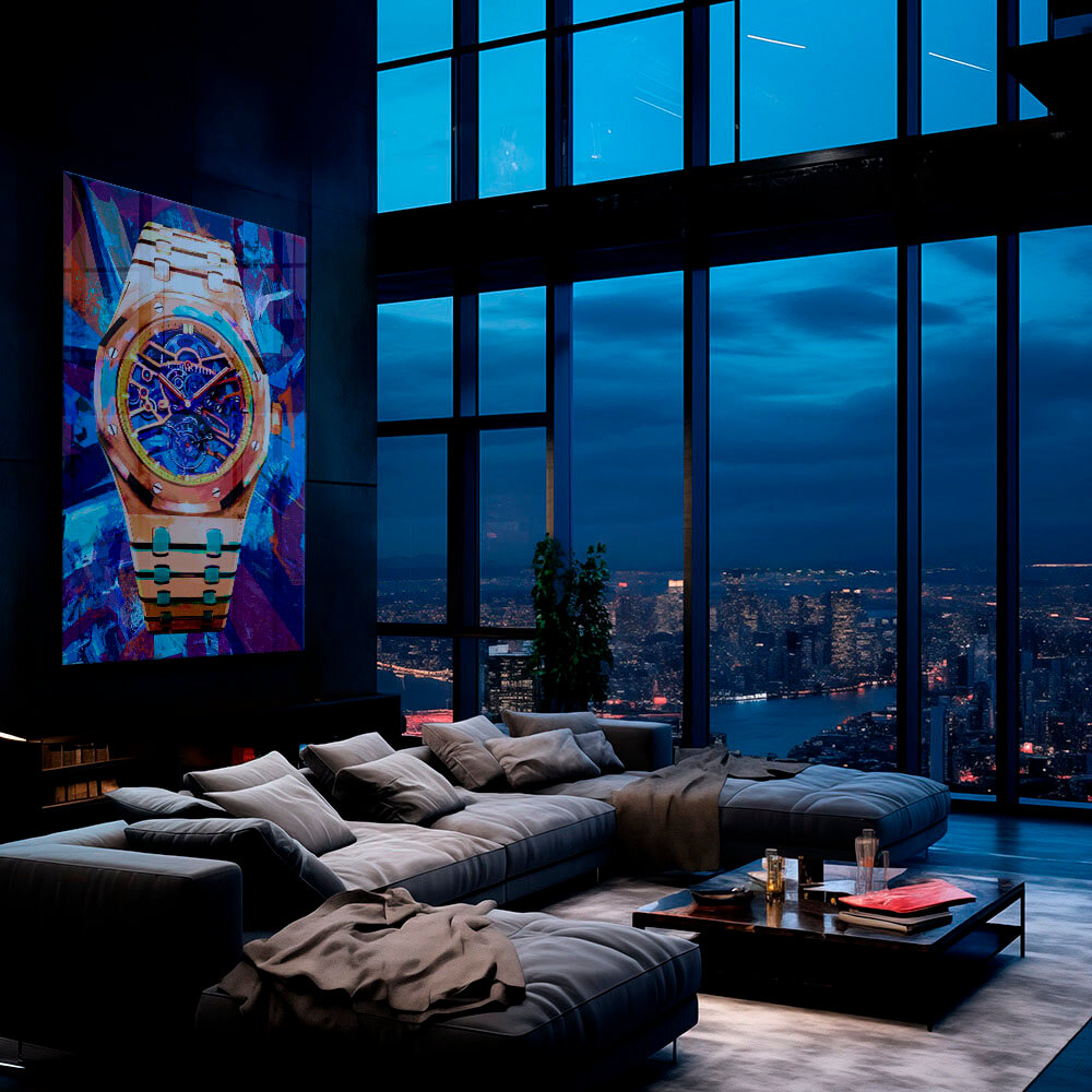 Colored Watch I – Glas