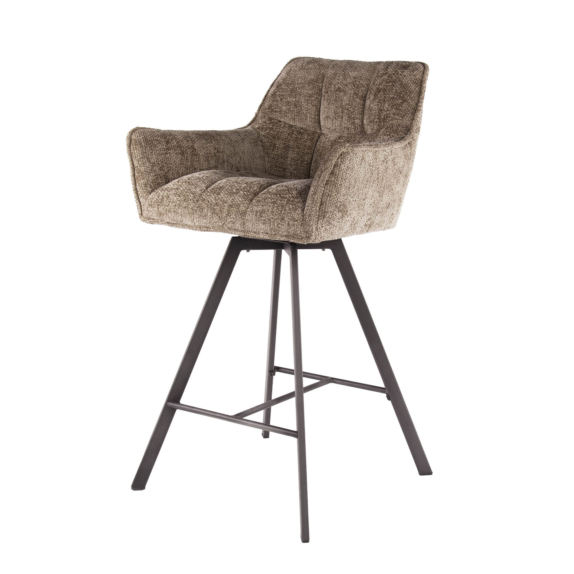 Barstol Raster vridbar - set om 2 - Hoven champagne
