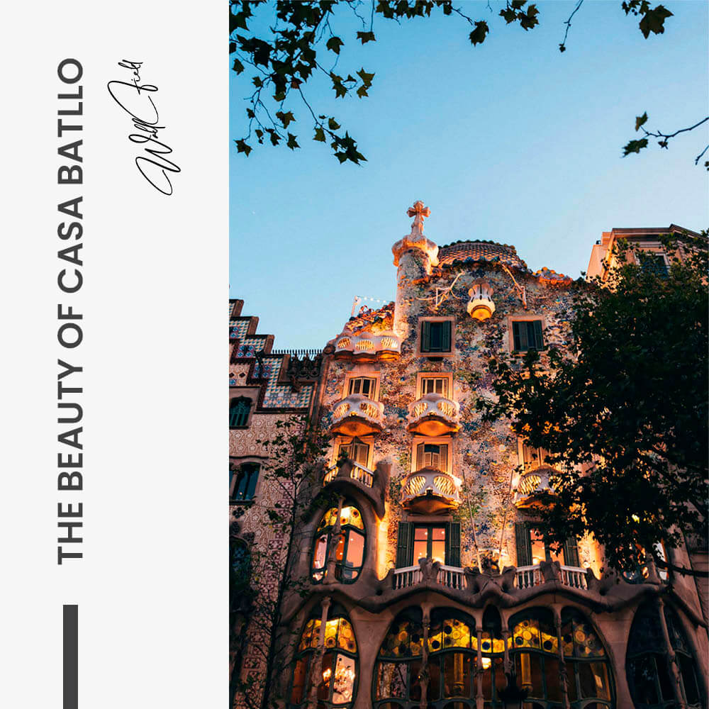 The Beauty of Casa Batllo – Glas