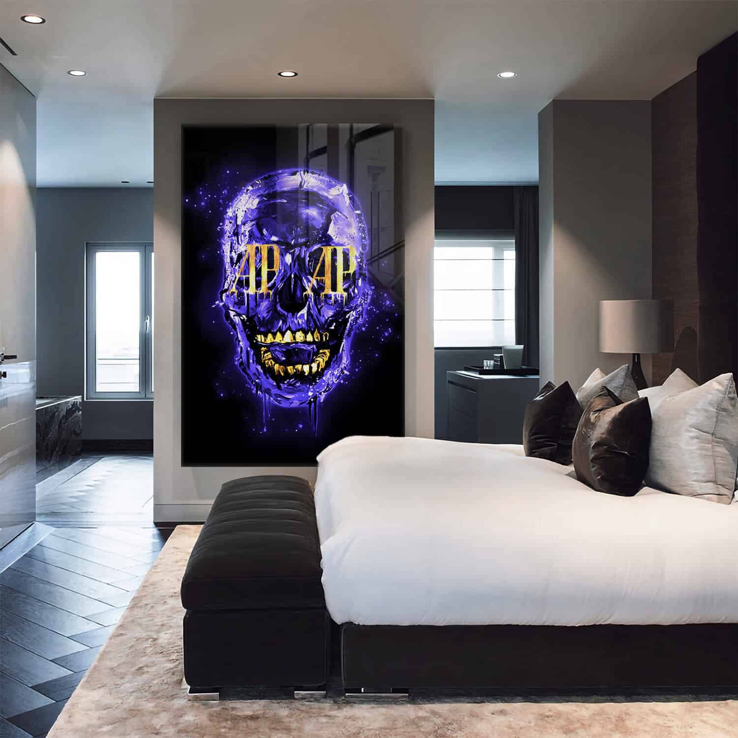 Purple Skull (Limited Edition) - Glas