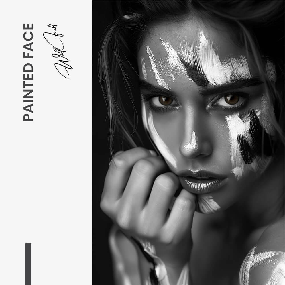 Painted Face – Glas
