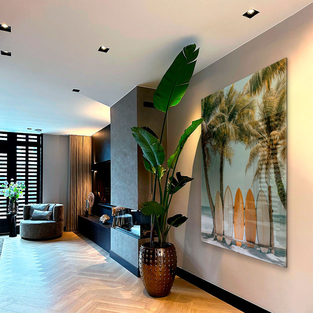 Surfboards & Palm Trees – Glas