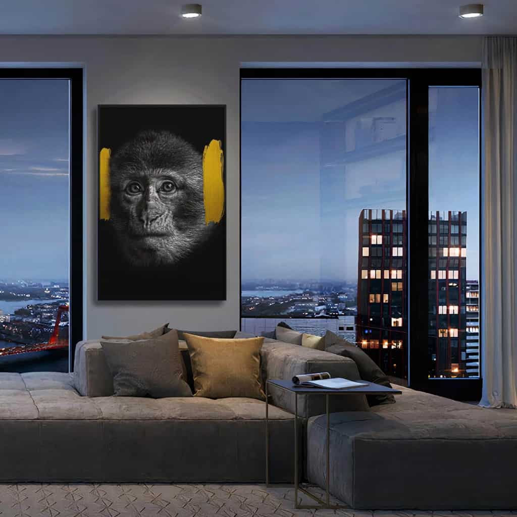 "Monkey (hear no evil)"