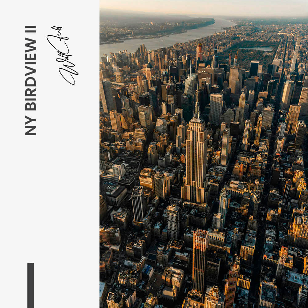 NY Birdview II – Glas
