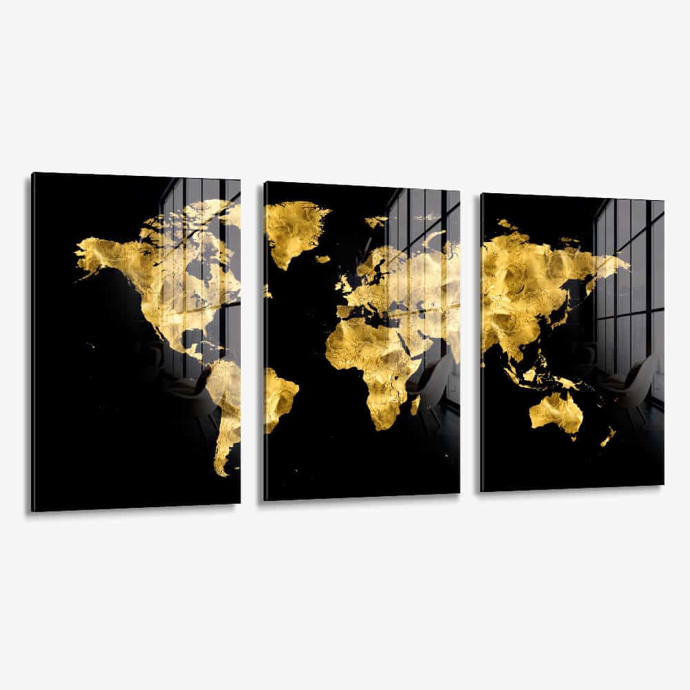 Bundle: "Blue Marble" (3x) – Glas