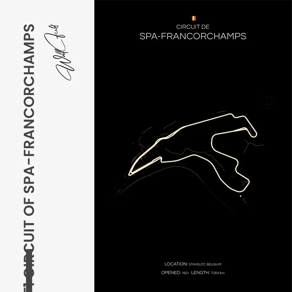 F1 Circuit of Spa-Francorchamps – Glas