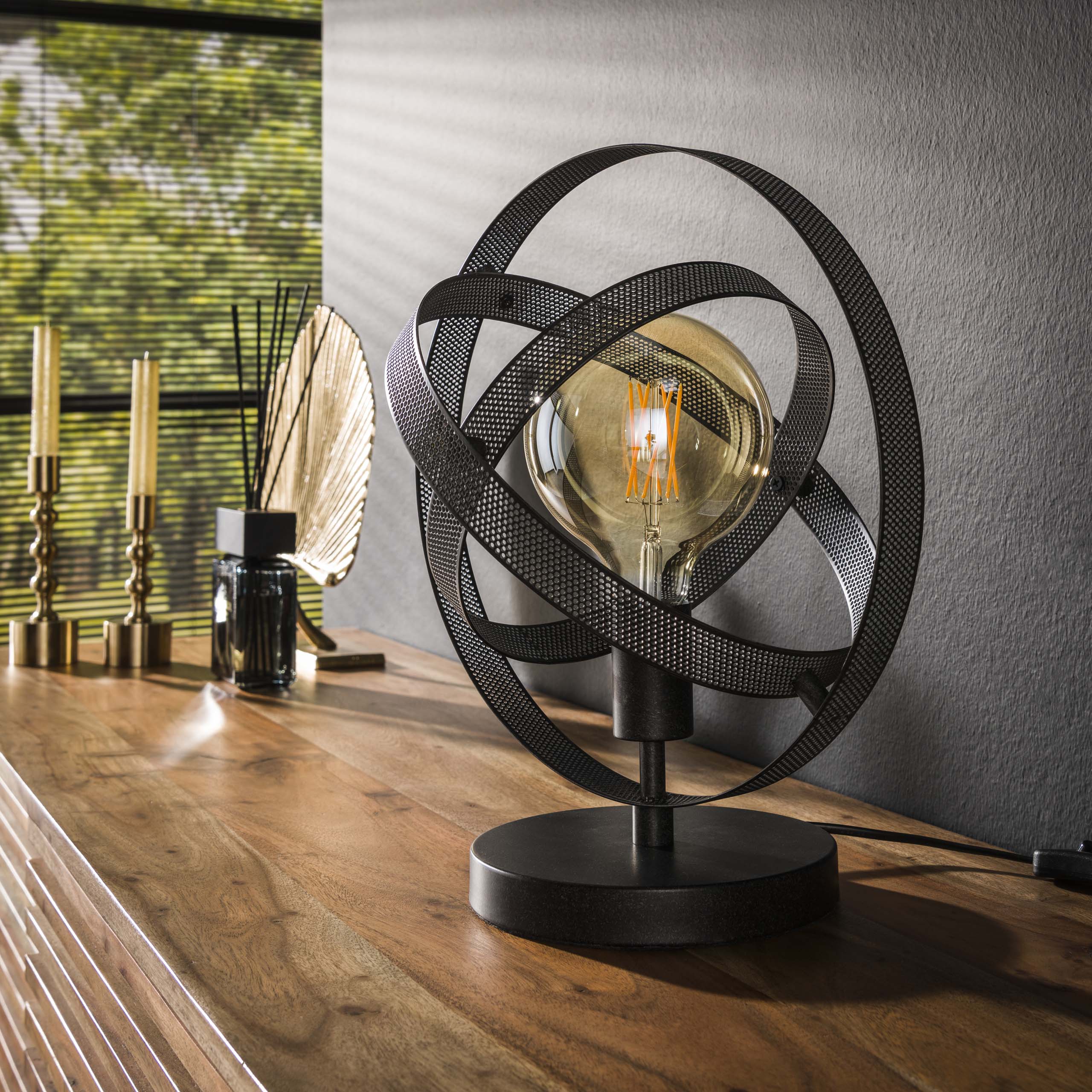 Bordslampa cosmos mesh / Artic svart