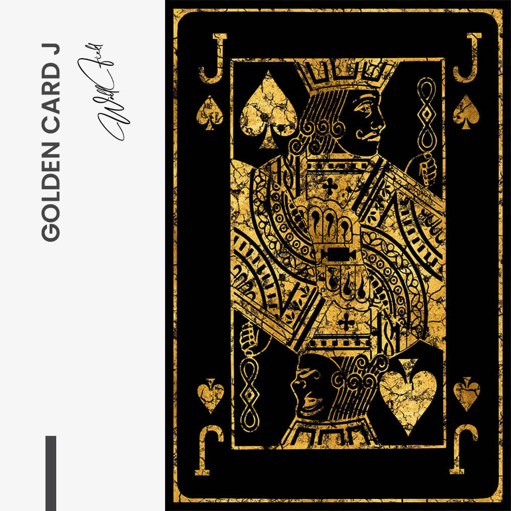 Golden Card J – Glas