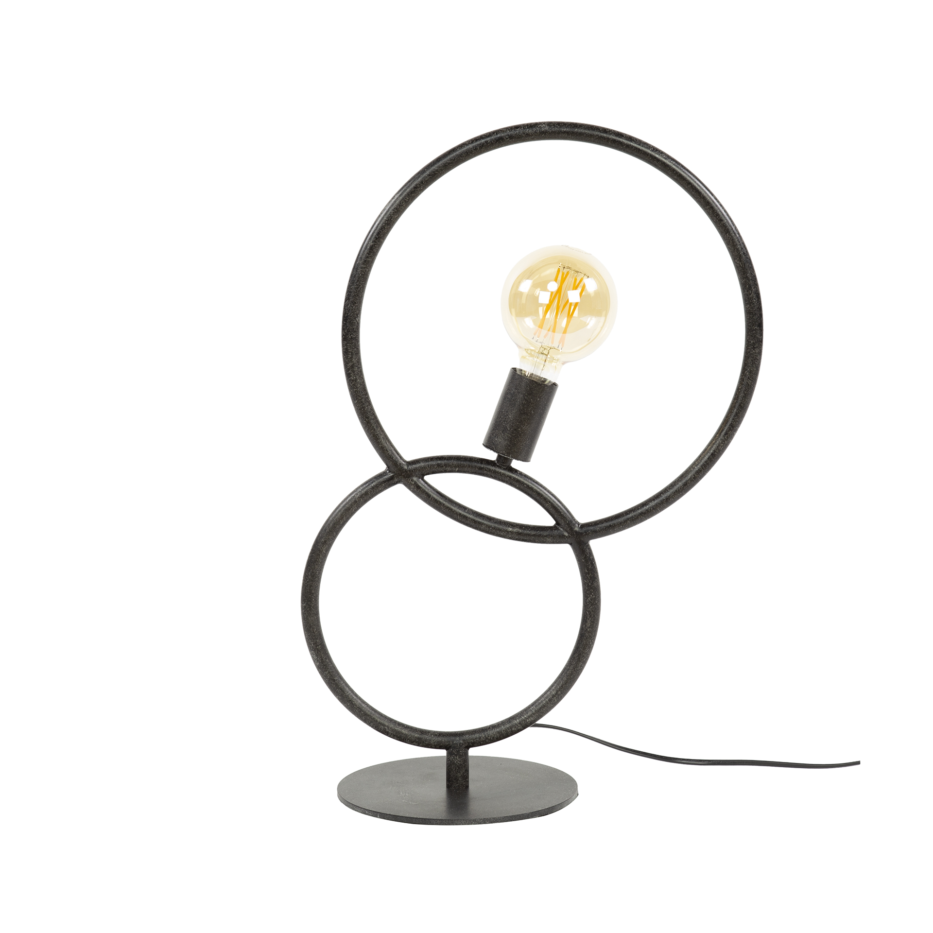 Bordslampa Loop 1-light Artic - Svart