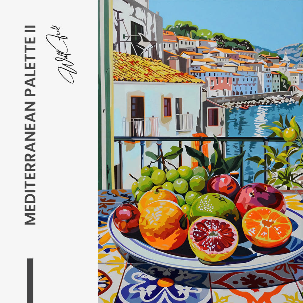 Mediterranean Palette II – Glas