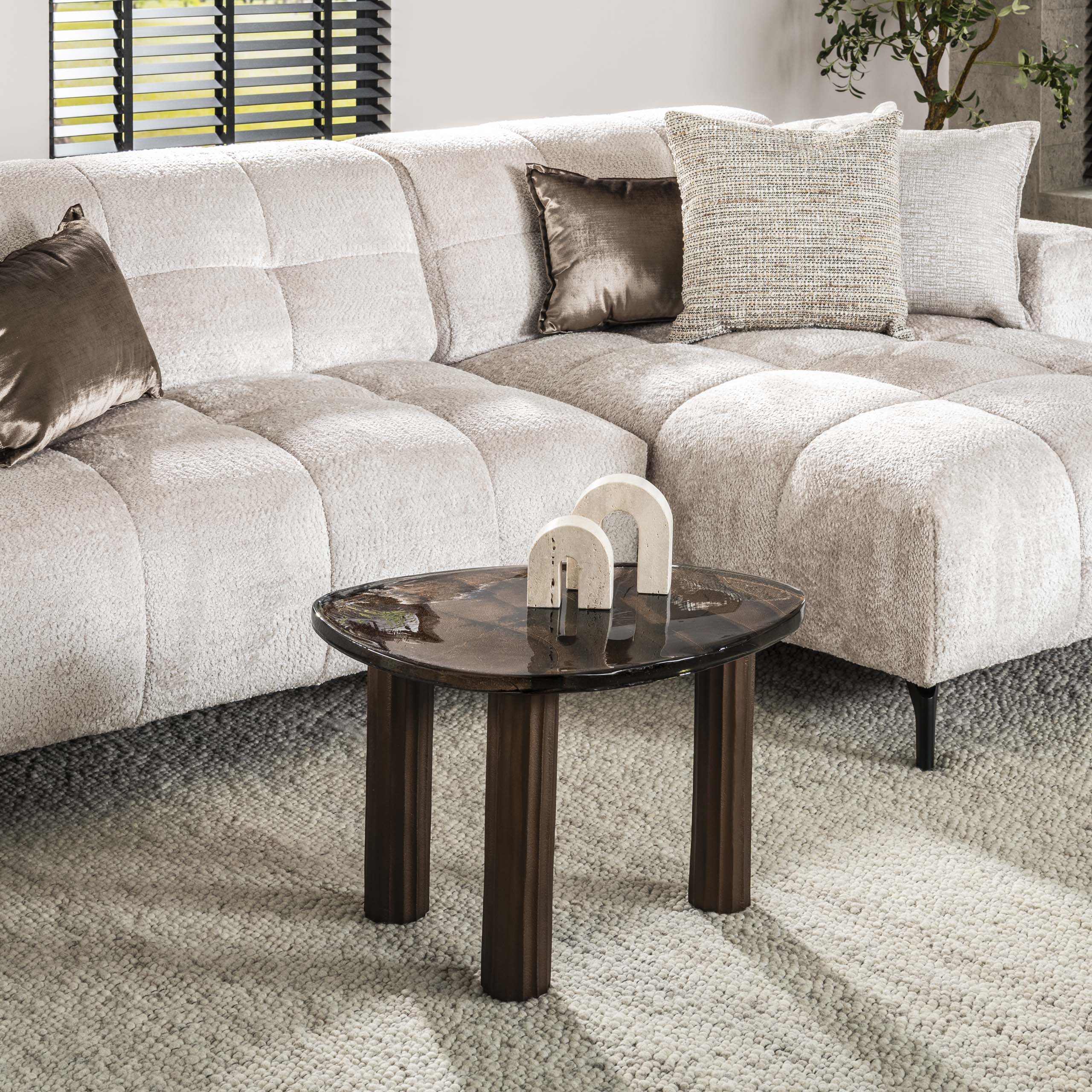 Soffbord Eclipse M - Antik koppar
