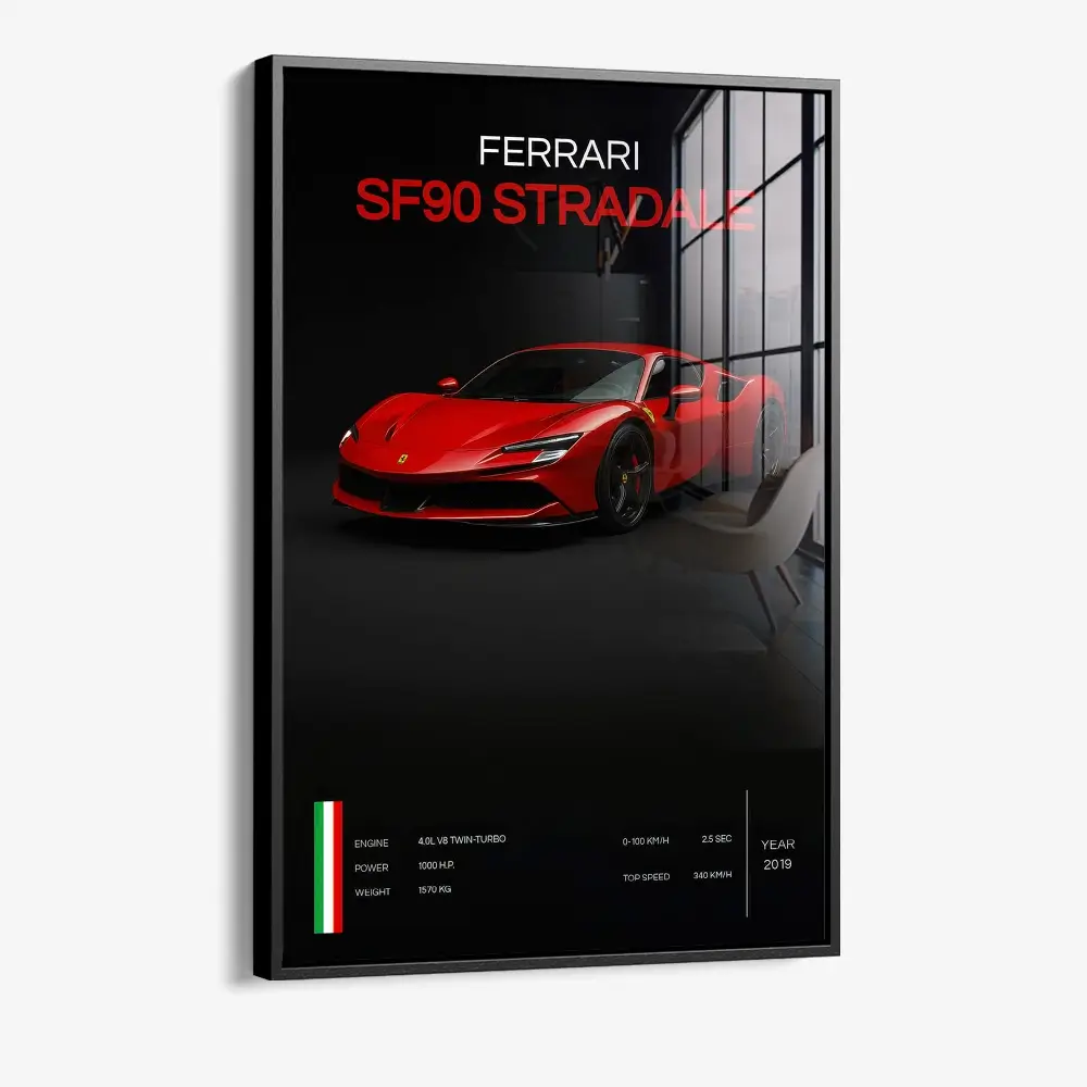 Hypercars – Ferrari SF90 Stradale – Glas