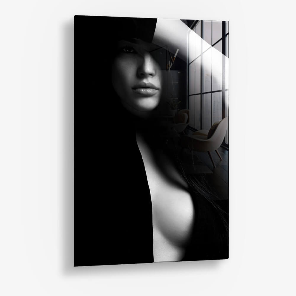 Woman's Silhouette – Glas
