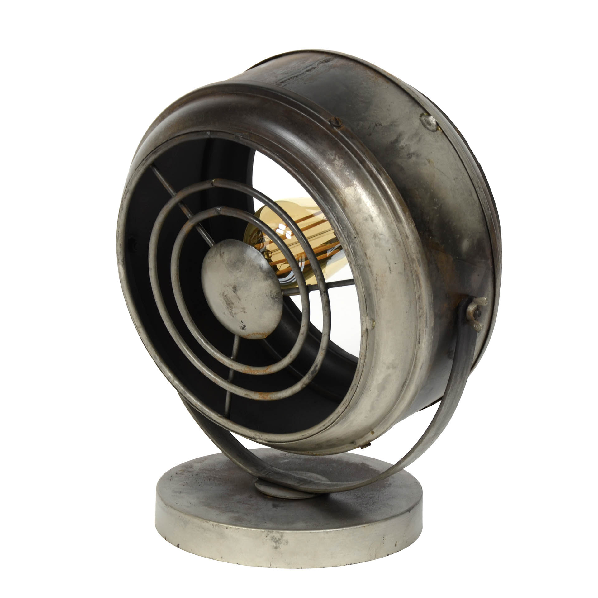 Bordslampa / Gammalt silver