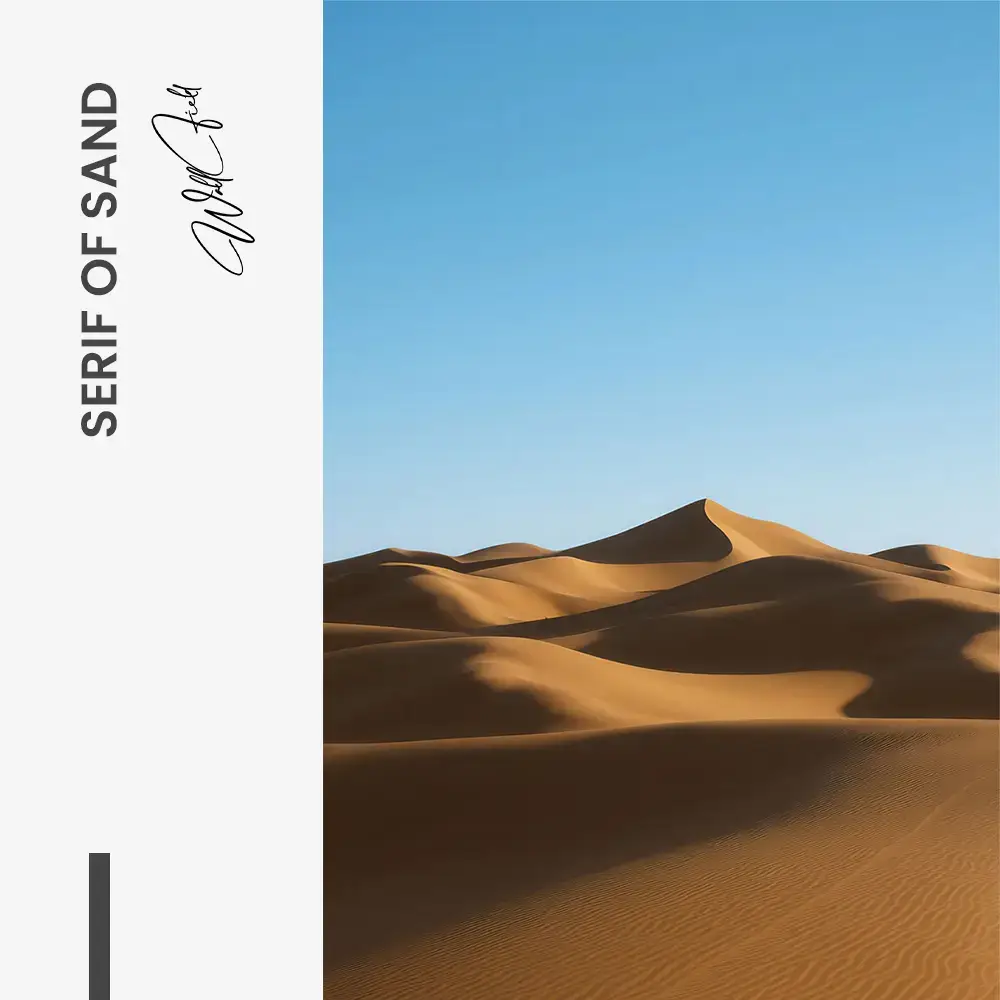 Serif of Sand – Glas