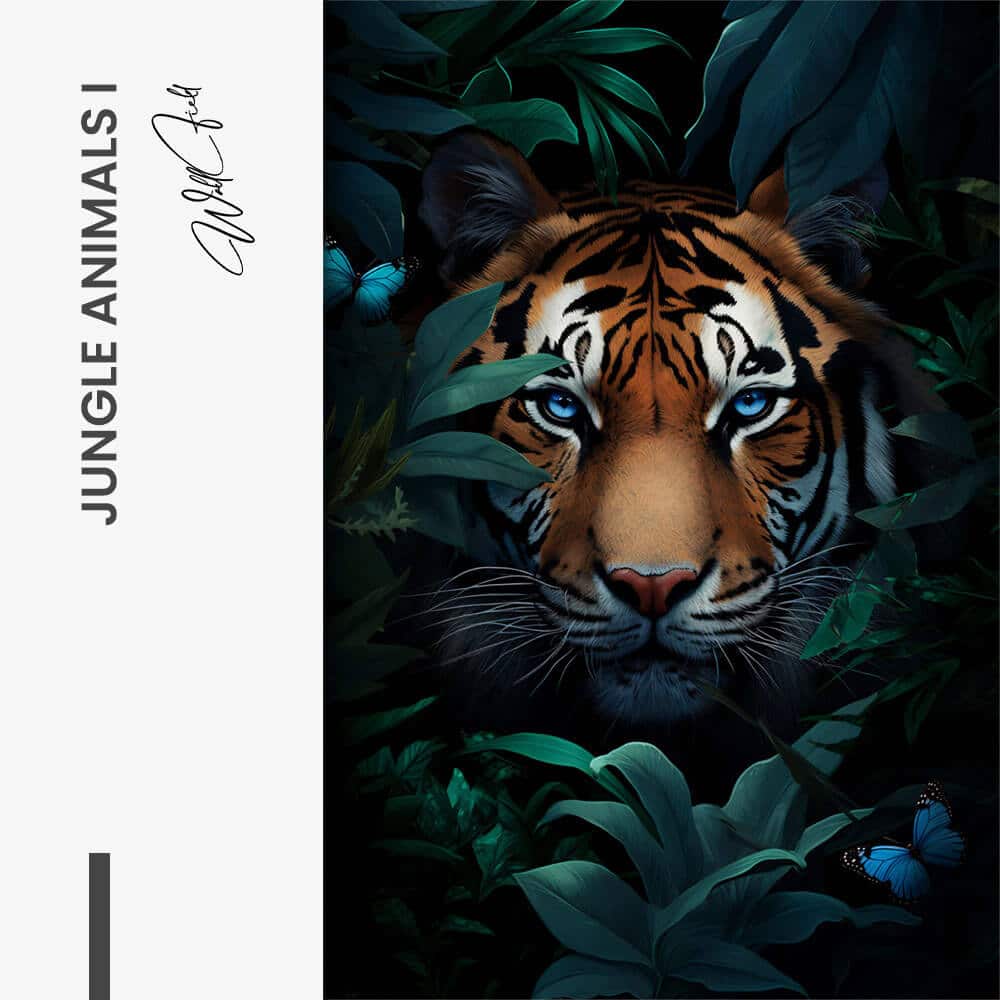 Bundle: "Jungle Animals" (3x) – Glas