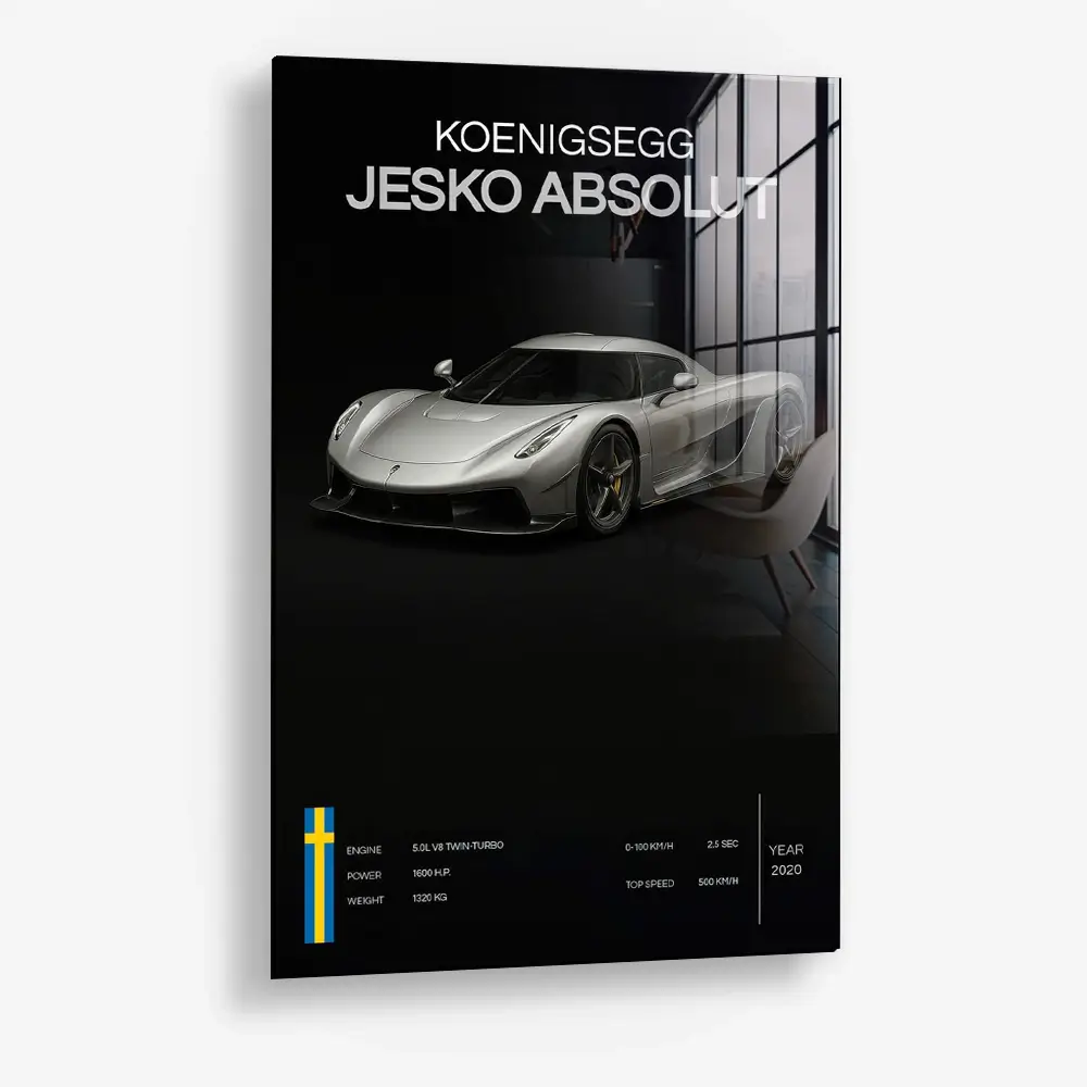 Hypercars – Koenigsegg Jesko Absolut – Glas