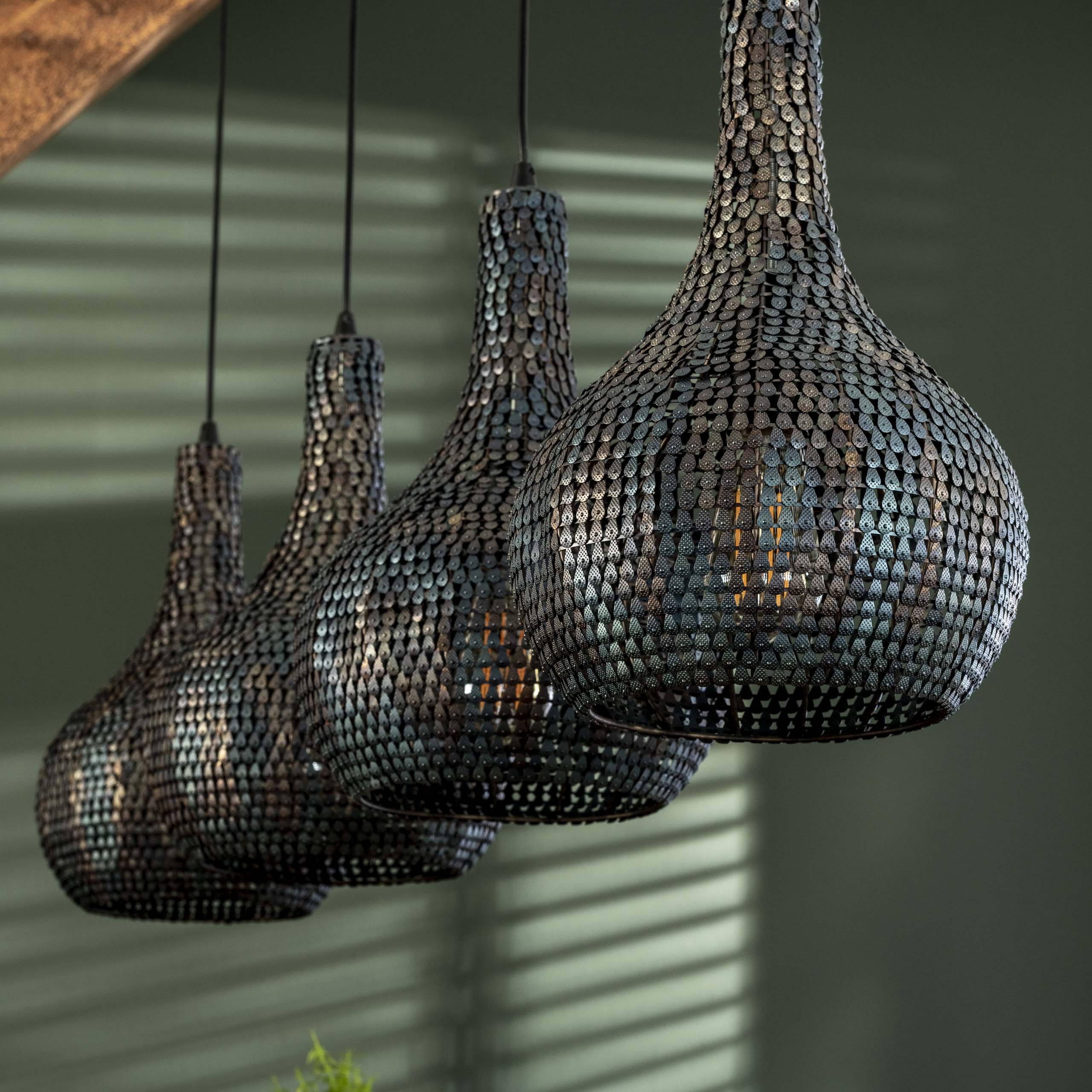 Hänglampa 4L Droplet Mesh