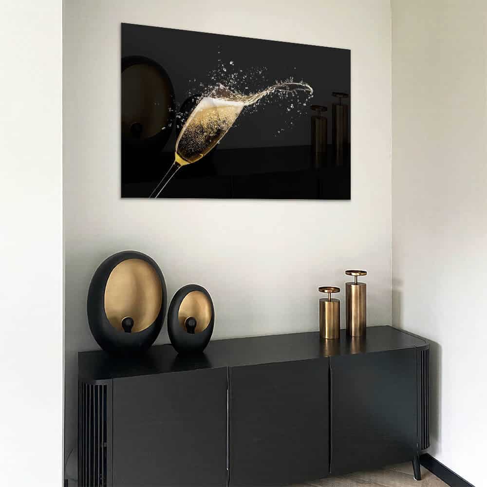 Champagne Spills – Glas