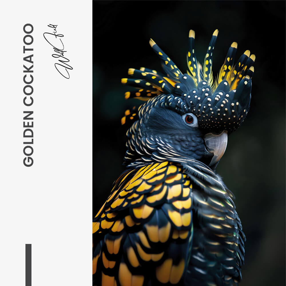 Golden Cockatoo – Glas
