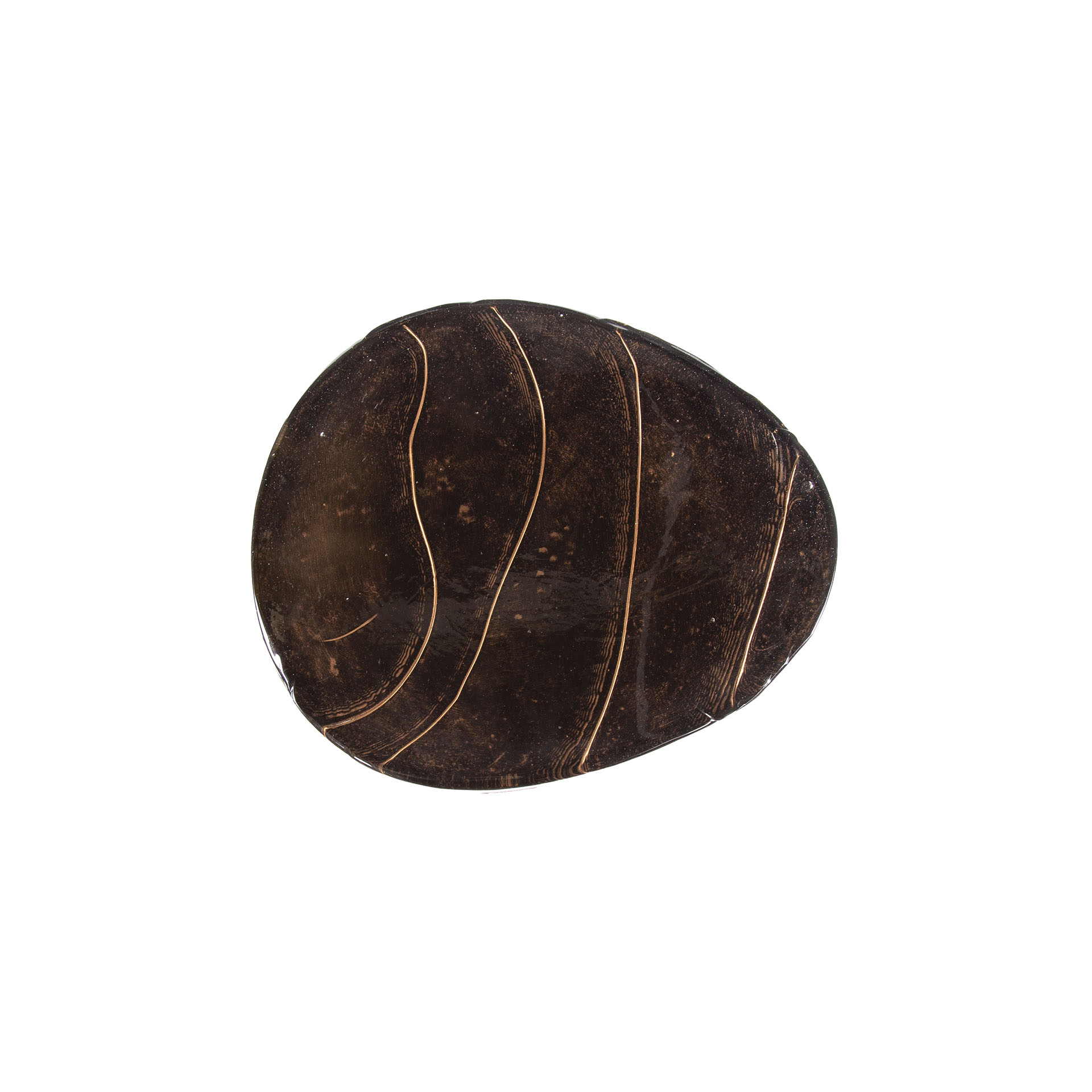 Sidobord Eclipse high - Antik koppar