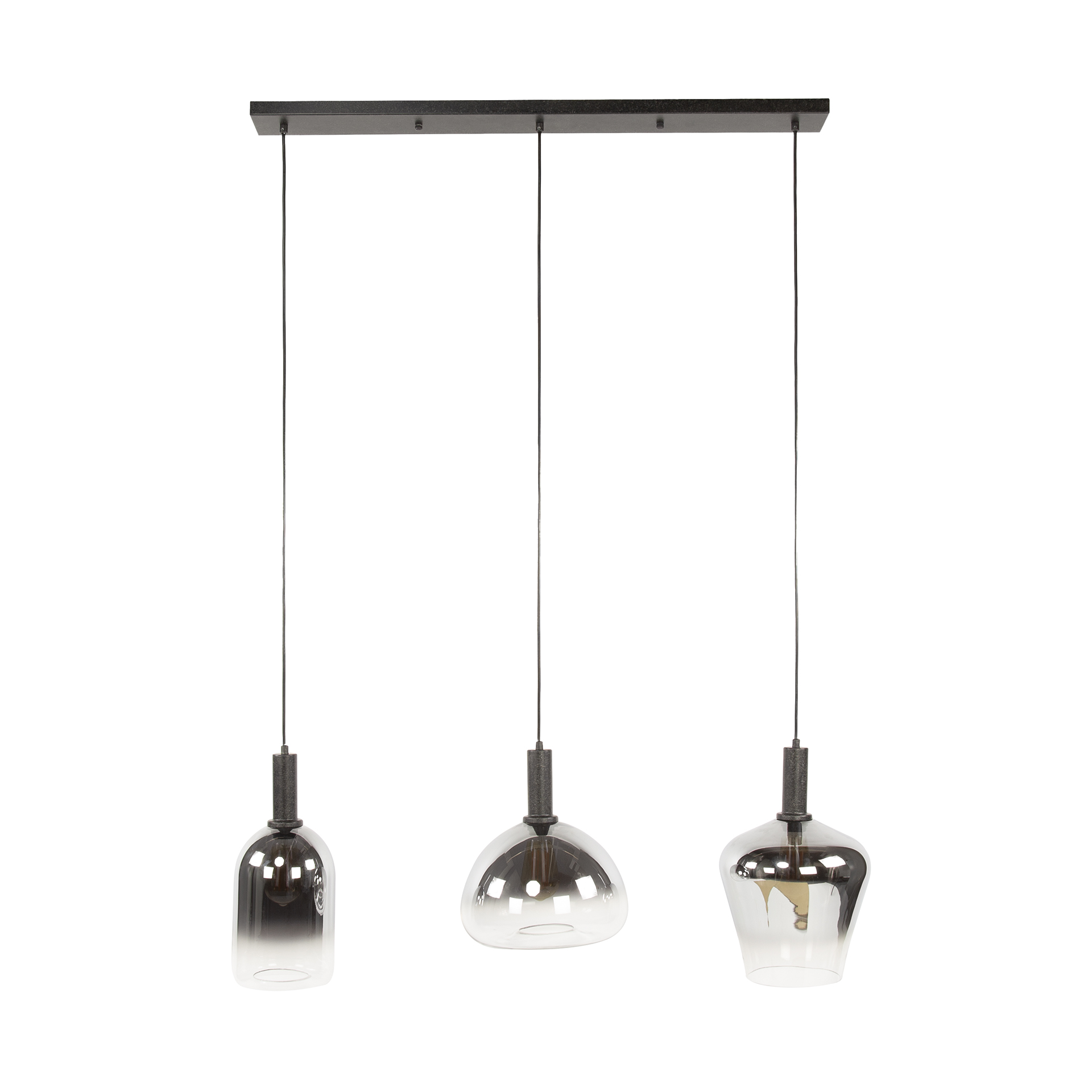 Hänglampa Zenith 3-light - Artic svart